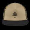 Flat Bill Snapback Trucker Cap Thumbnail