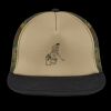 Flat Bill Snapback Trucker Cap Thumbnail