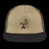 Flat Bill Snapback Trucker Cap Thumbnail