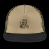 Flat Bill Snapback Trucker Cap Thumbnail