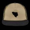 Flat Bill Snapback Trucker Cap Thumbnail