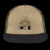 Flat Bill Snapback Trucker Cap Thumbnail