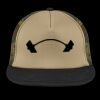 Flat Bill Snapback Trucker Cap Thumbnail