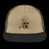 Flat Bill Snapback Trucker Cap Thumbnail