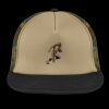 Flat Bill Snapback Trucker Cap Thumbnail