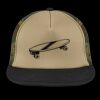 Flat Bill Snapback Trucker Cap Thumbnail