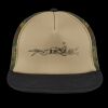 Flat Bill Snapback Trucker Cap Thumbnail