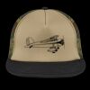 Flat Bill Snapback Trucker Cap Thumbnail