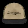 Flat Bill Snapback Trucker Cap Thumbnail
