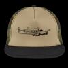 Flat Bill Snapback Trucker Cap Thumbnail