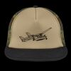 Flat Bill Snapback Trucker Cap Thumbnail