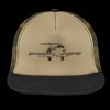 Flat Bill Snapback Trucker Cap Thumbnail