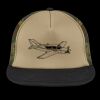 Flat Bill Snapback Trucker Cap Thumbnail