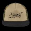 Flat Bill Snapback Trucker Cap Thumbnail