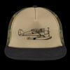 Flat Bill Snapback Trucker Cap Thumbnail