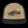 Flat Bill Snapback Trucker Cap Thumbnail