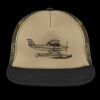 Flat Bill Snapback Trucker Cap Thumbnail