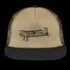 Flat Bill Snapback Trucker Cap Thumbnail