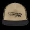 Flat Bill Snapback Trucker Cap Thumbnail