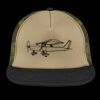Flat Bill Snapback Trucker Cap Thumbnail