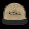 Flat Bill Snapback Trucker Cap Thumbnail