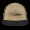 Flat Bill Snapback Trucker Cap Thumbnail