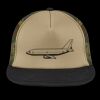 Flat Bill Snapback Trucker Cap Thumbnail