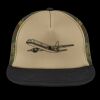 Flat Bill Snapback Trucker Cap Thumbnail