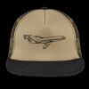 Flat Bill Snapback Trucker Cap Thumbnail