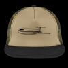 Flat Bill Snapback Trucker Cap Thumbnail
