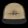 Flat Bill Snapback Trucker Cap Thumbnail