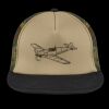 Flat Bill Snapback Trucker Cap Thumbnail
