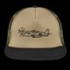 Flat Bill Snapback Trucker Cap Thumbnail