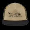Flat Bill Snapback Trucker Cap Thumbnail