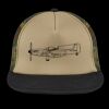 Flat Bill Snapback Trucker Cap Thumbnail