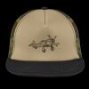 Flat Bill Snapback Trucker Cap Thumbnail