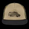 Flat Bill Snapback Trucker Cap Thumbnail