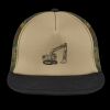 Flat Bill Snapback Trucker Cap Thumbnail