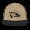 Flat Bill Snapback Trucker Cap Thumbnail