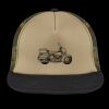 Flat Bill Snapback Trucker Cap Thumbnail