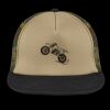 Flat Bill Snapback Trucker Cap Thumbnail