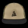 Flat Bill Snapback Trucker Cap Thumbnail