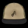 Flat Bill Snapback Trucker Cap Thumbnail
