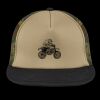 Flat Bill Snapback Trucker Cap Thumbnail