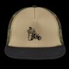 Flat Bill Snapback Trucker Cap Thumbnail