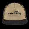Flat Bill Snapback Trucker Cap Thumbnail