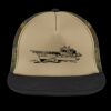 Flat Bill Snapback Trucker Cap Thumbnail