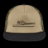 Flat Bill Snapback Trucker Cap Thumbnail