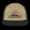 Flat Bill Snapback Trucker Cap Thumbnail