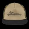 Flat Bill Snapback Trucker Cap Thumbnail